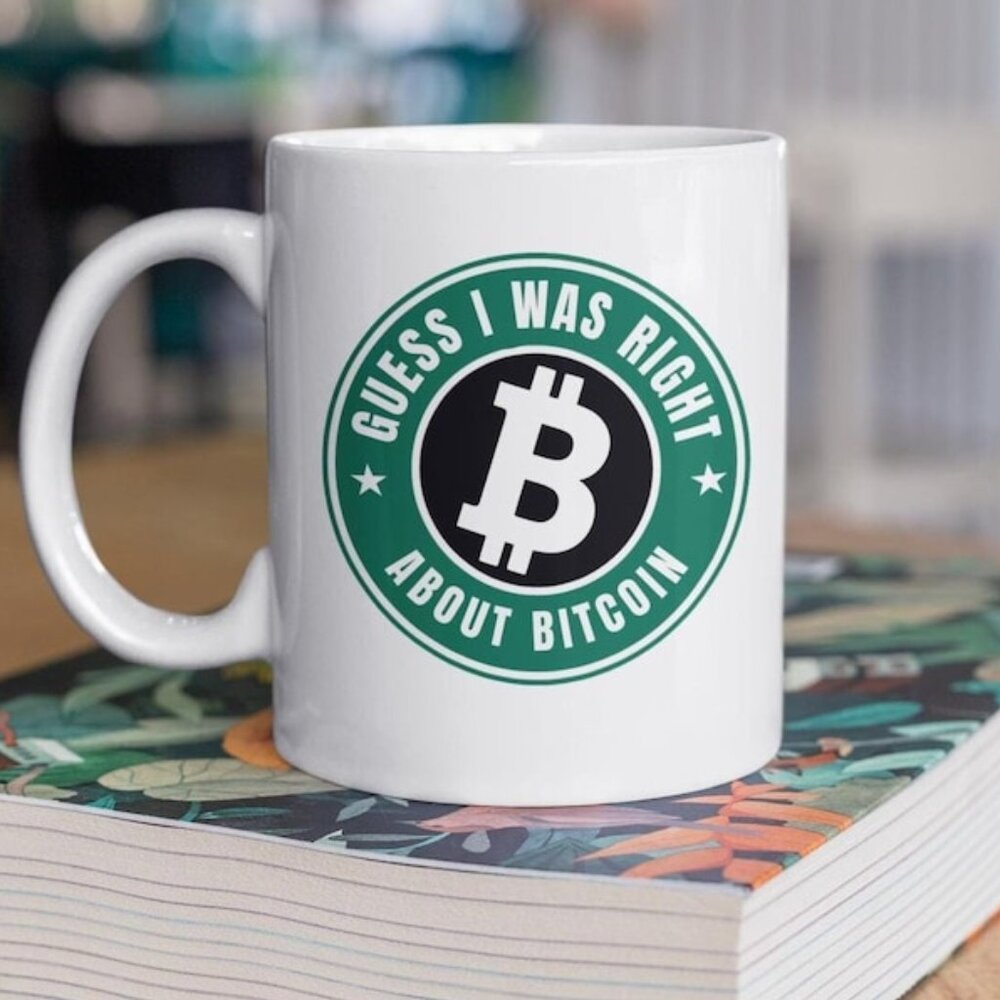 Bitcoin Coffee Mug Crypto Gift 73
